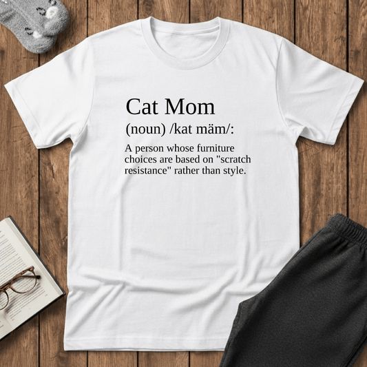 Cat Mom Definition T-Shirt