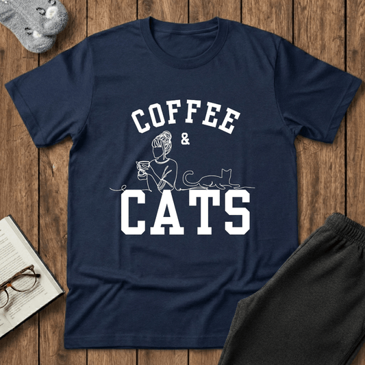Coffee & Cats T-Shirt