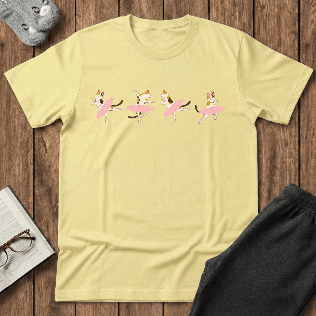 Dancing Cats in Tutus T-Shirt
