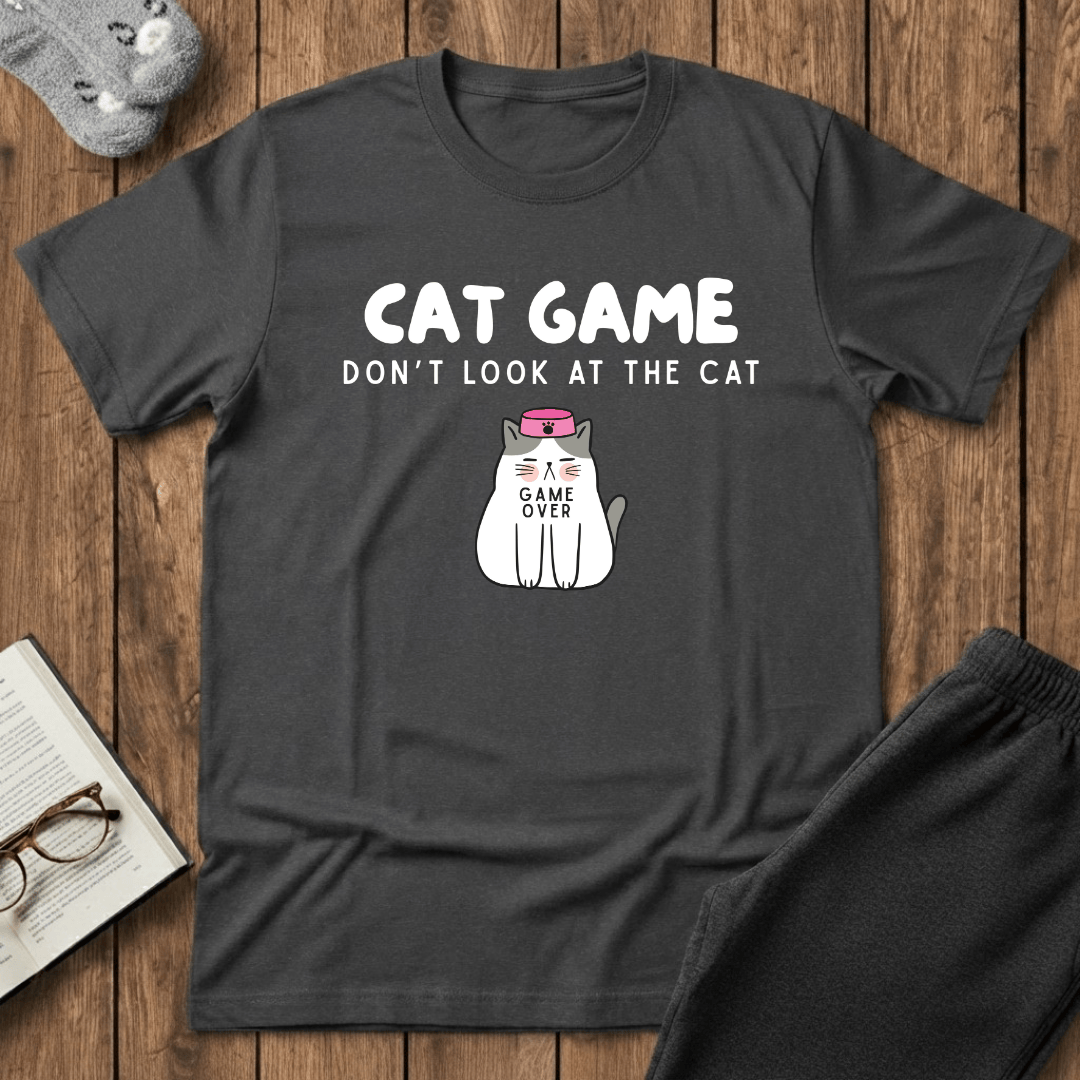 Cat Game (Don’t Look) T-Shirt