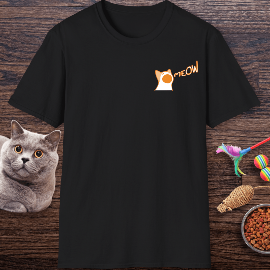 Big Meow Energy Orange Cat T-Shirt