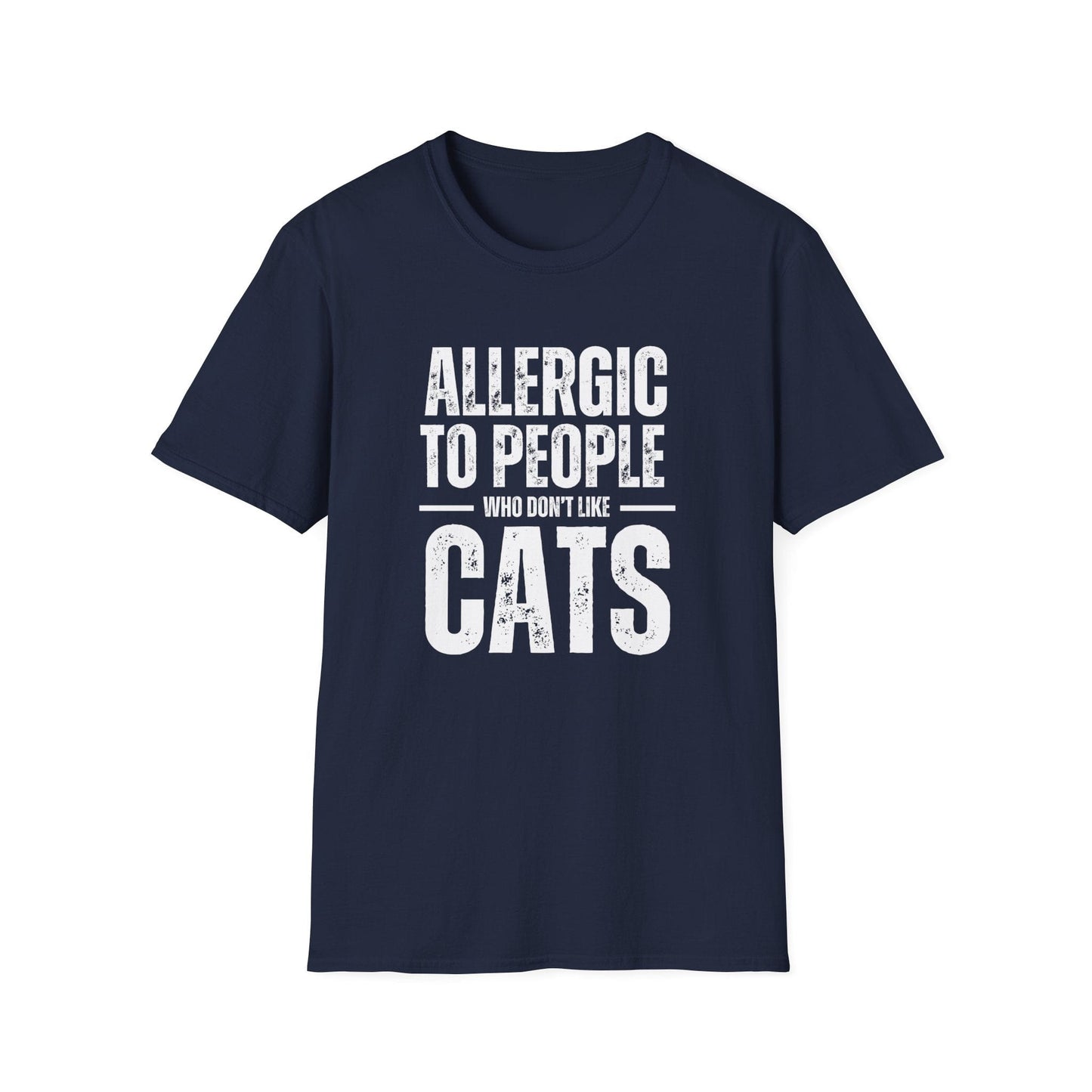 Allergic to People Who Don’t Like Cats T-Shirt