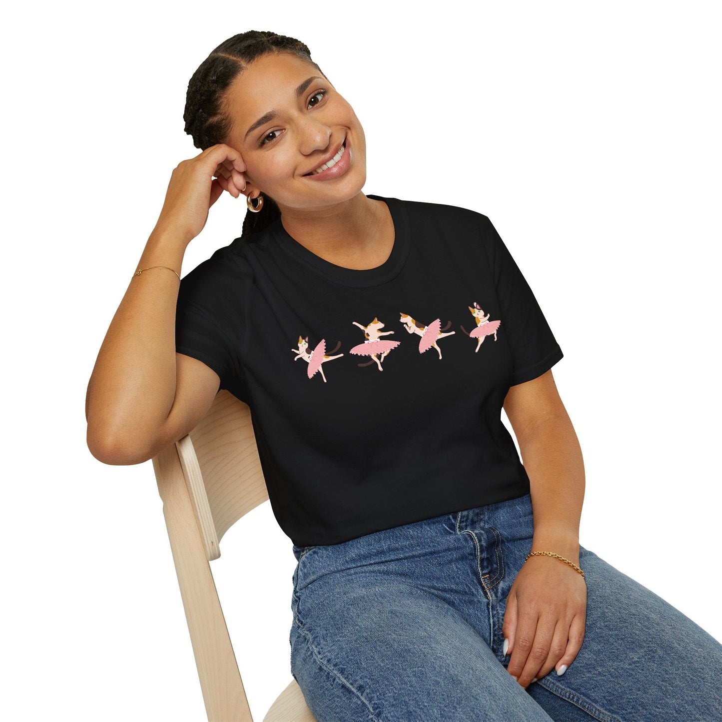 Dancing Cats in Tutus T-Shirt