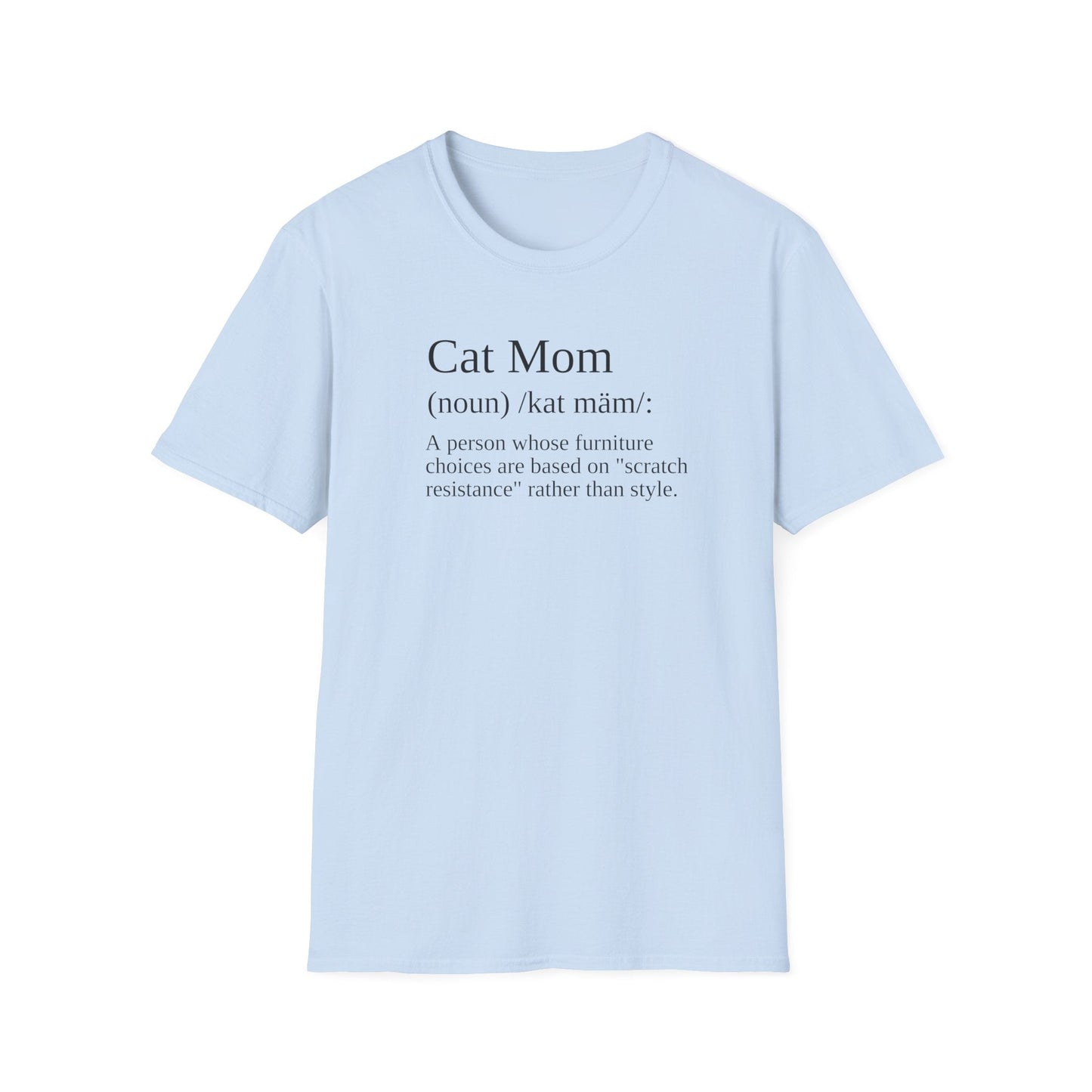 Cat Mom Definition T-Shirt