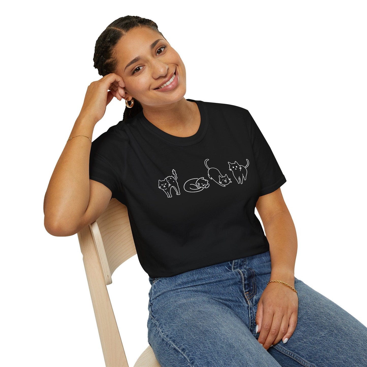 Cat Moods of the Day T-Shirt
