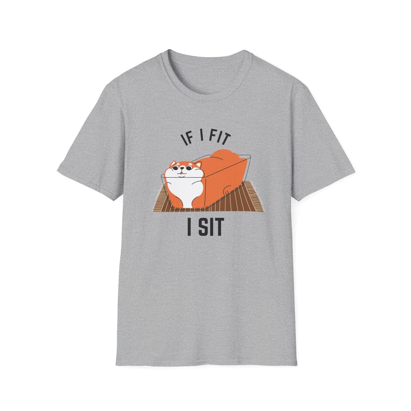 If I Fit, I Sit Cat T-Shirt