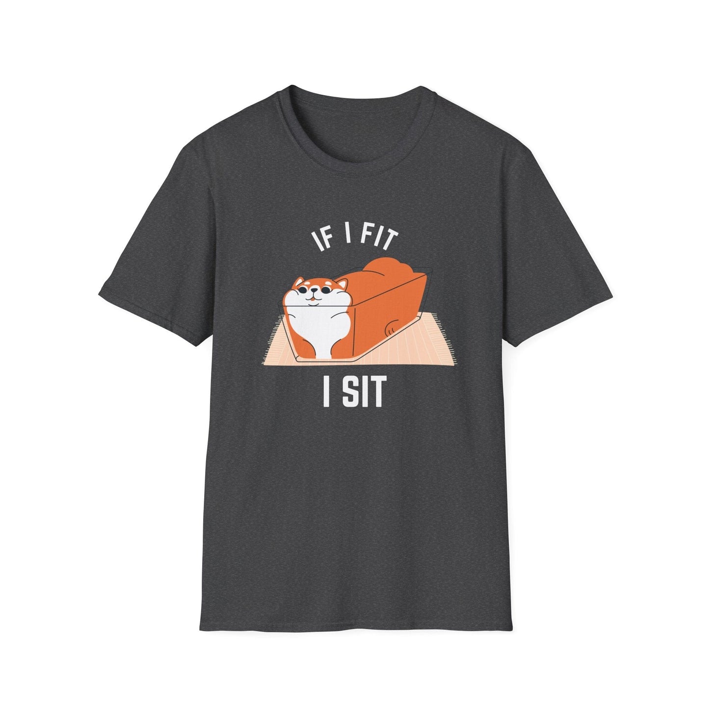 If I Fit, I Sit Cat T-Shirt