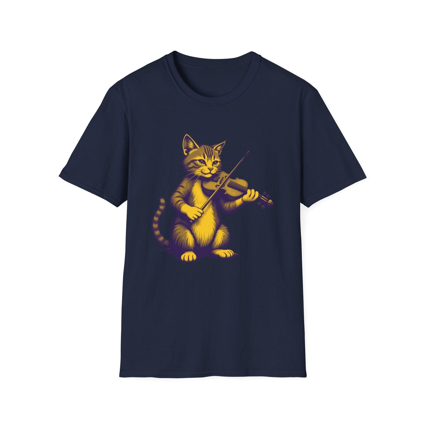 Cat Fiddlin’ Violin T-Shirt
