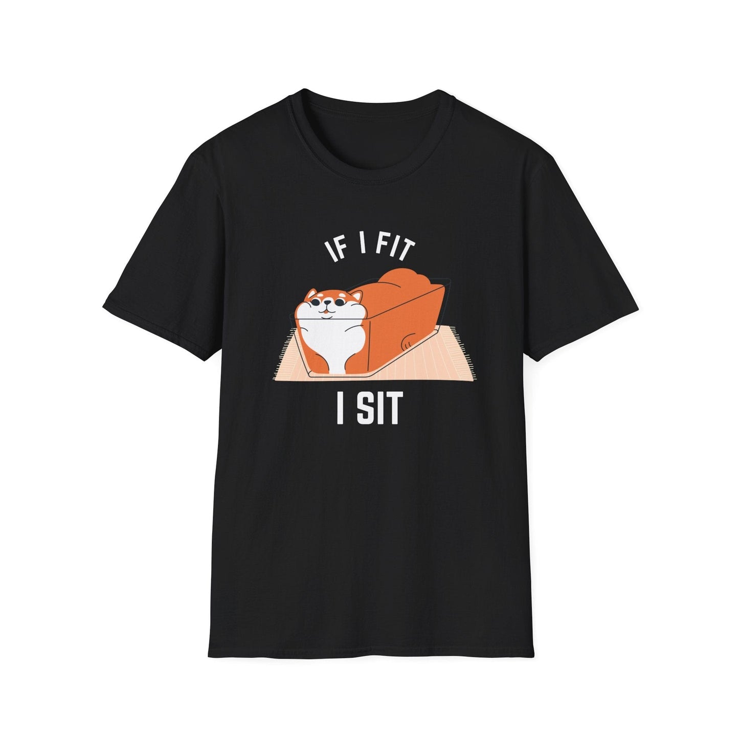 If I Fit, I Sit Cat T-Shirt