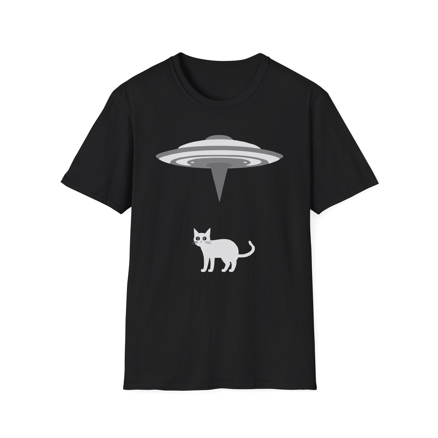 Abducted By Aliens Cat T-Shirt