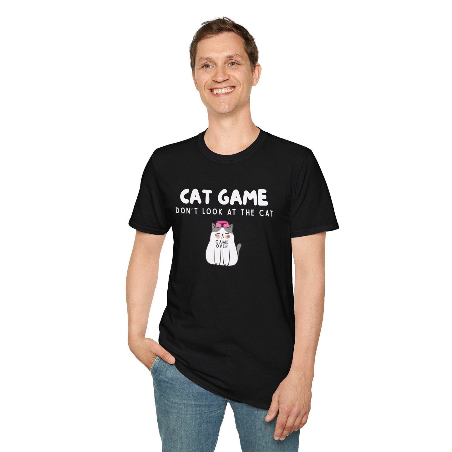 Cat Game (Don’t Look) T-Shirt