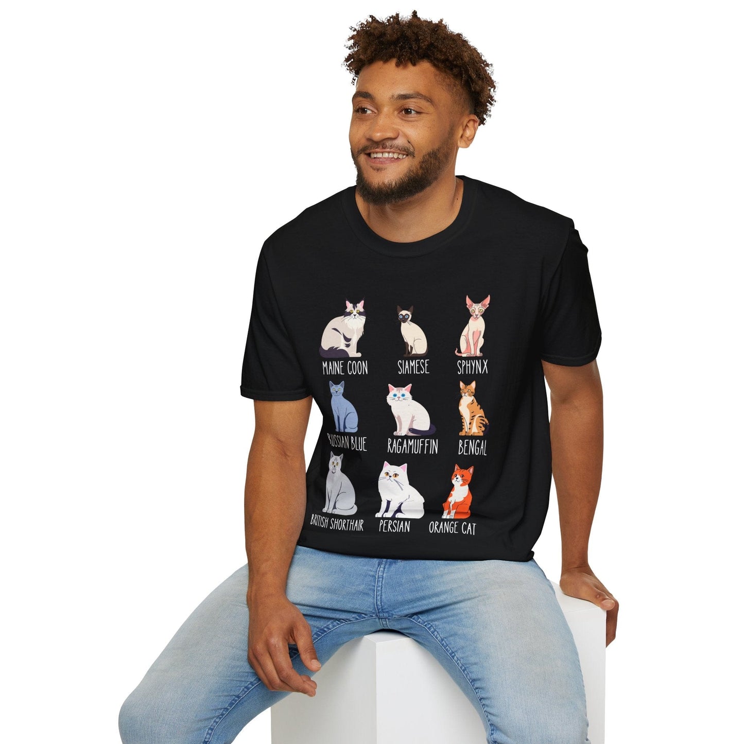 Cat Breed Showcase T-Shirt