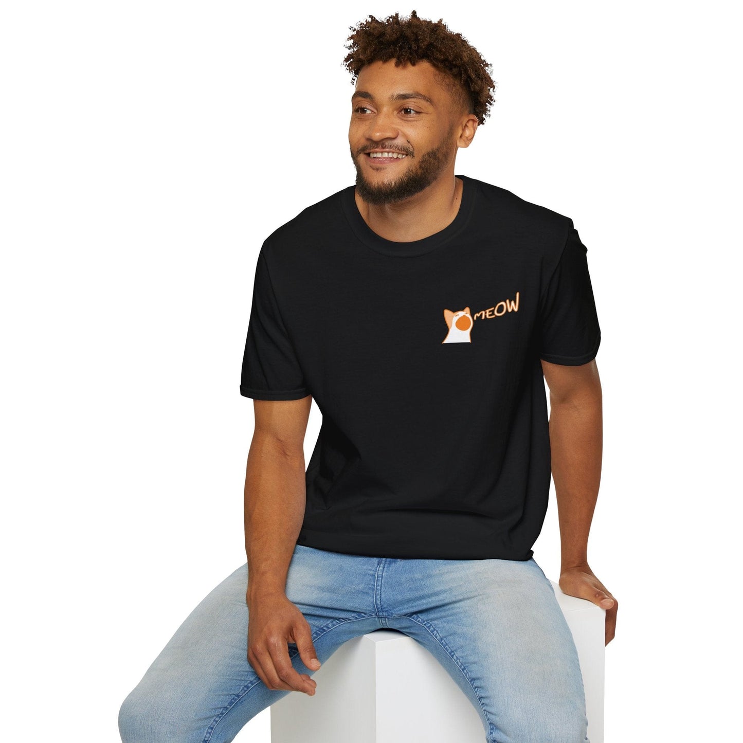 Big Meow Energy Orange Cat T-Shirt