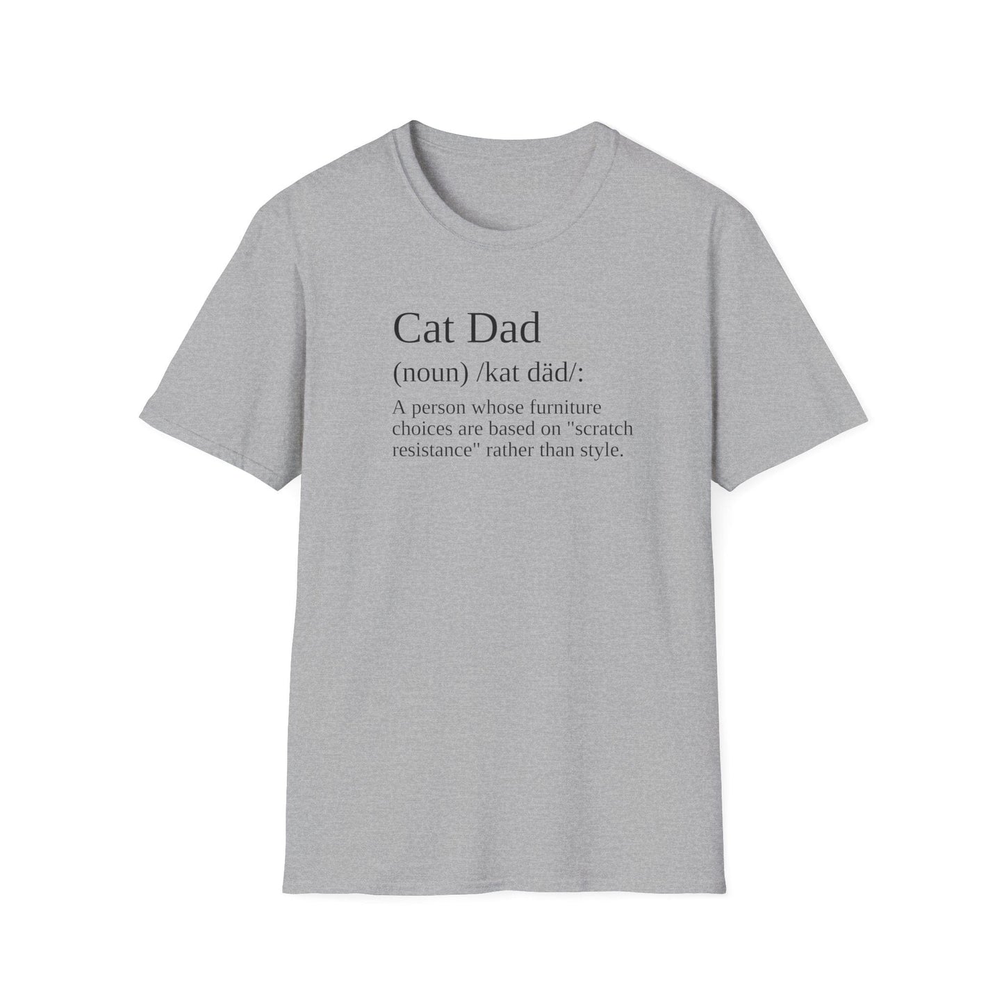 Cat Dad Definition T-Shirt