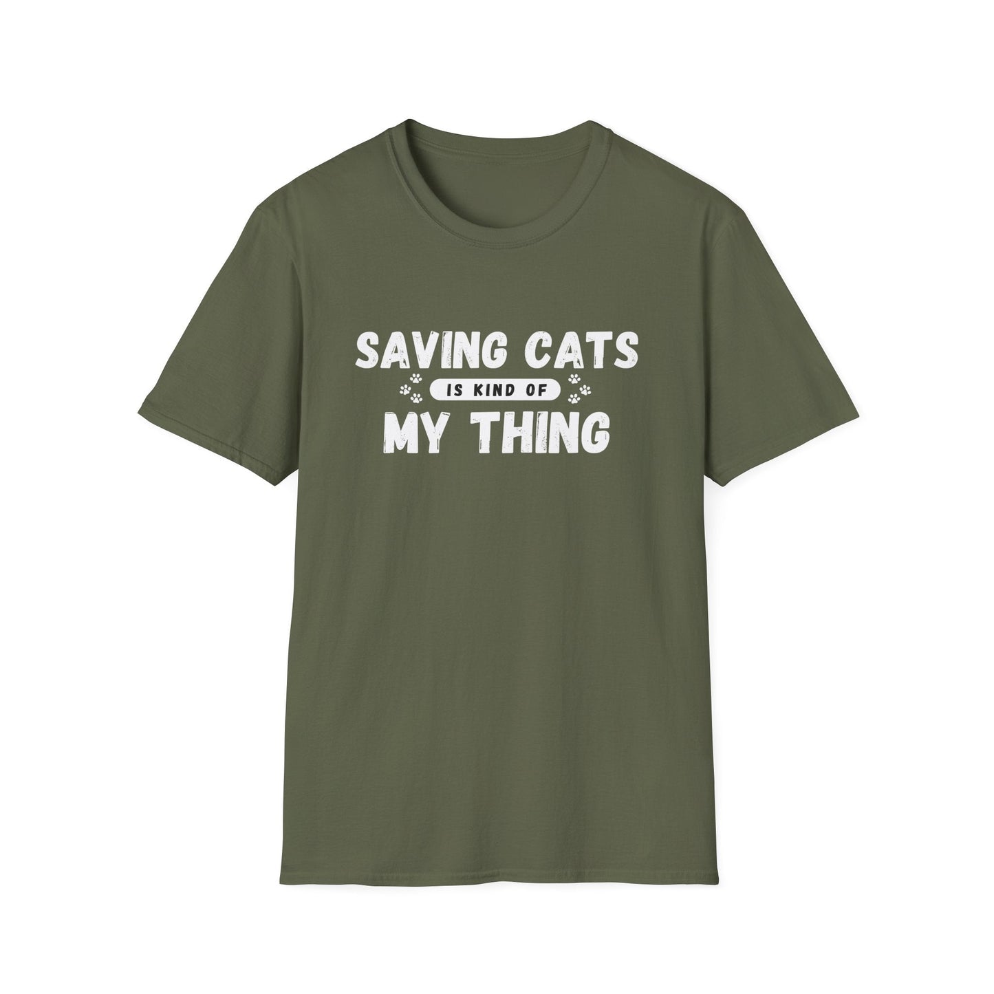 Saving Cats Is Kind of My Thing T-Shirt