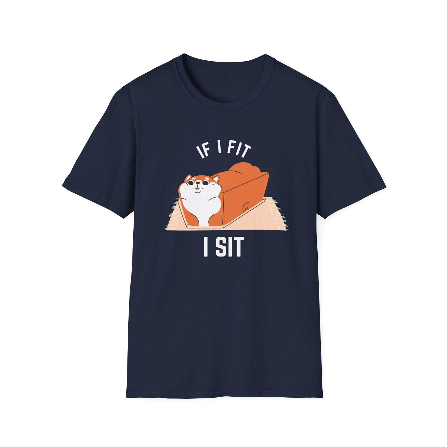 If I Fit, I Sit Cat T-Shirt