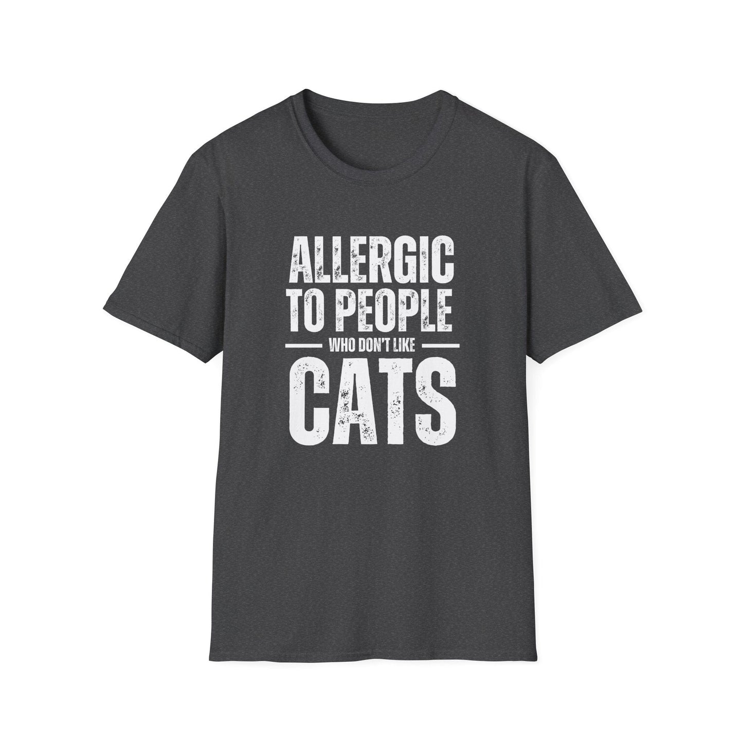 Allergic to People Who Don’t Like Cats T-Shirt