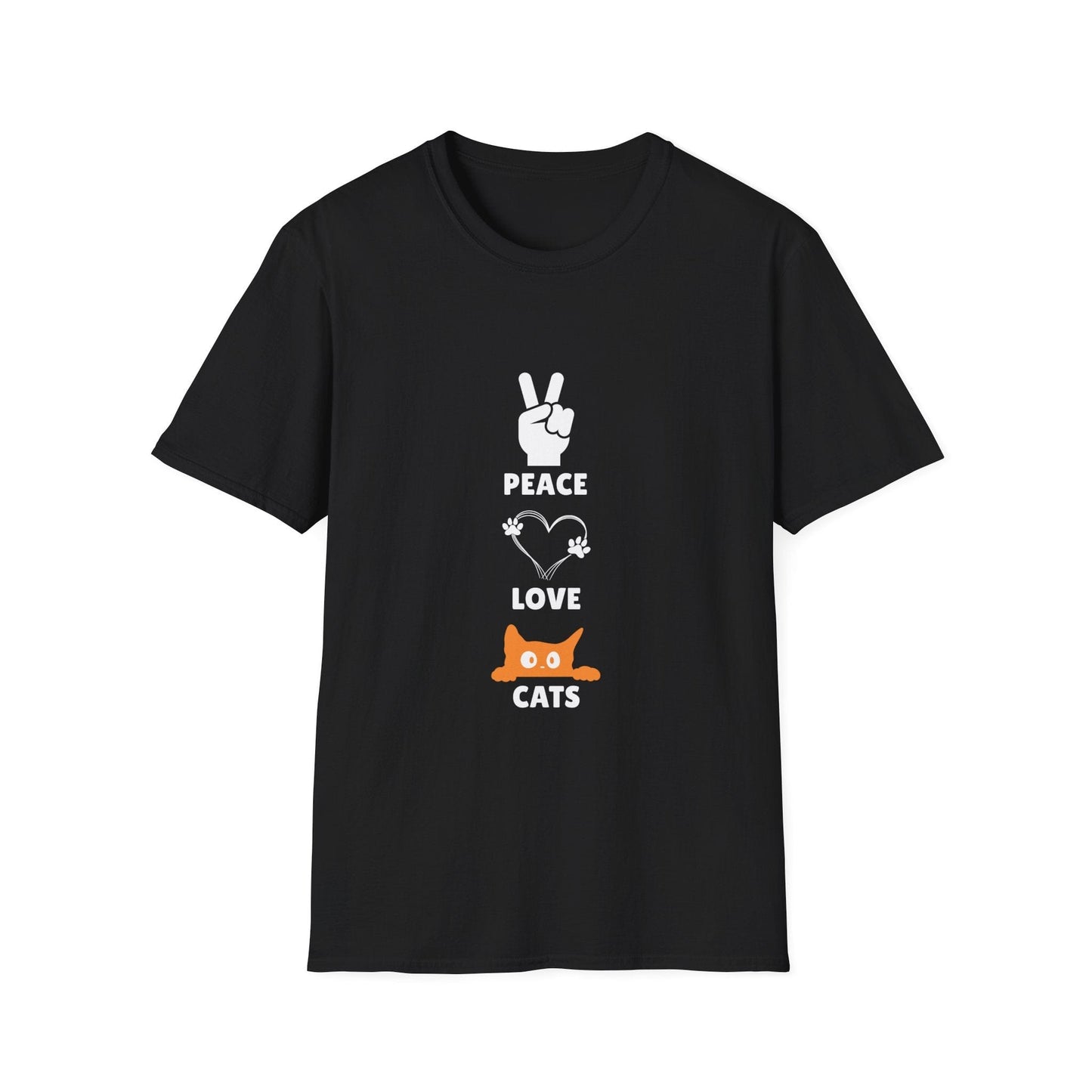 Peace Love Cats T-Shirt