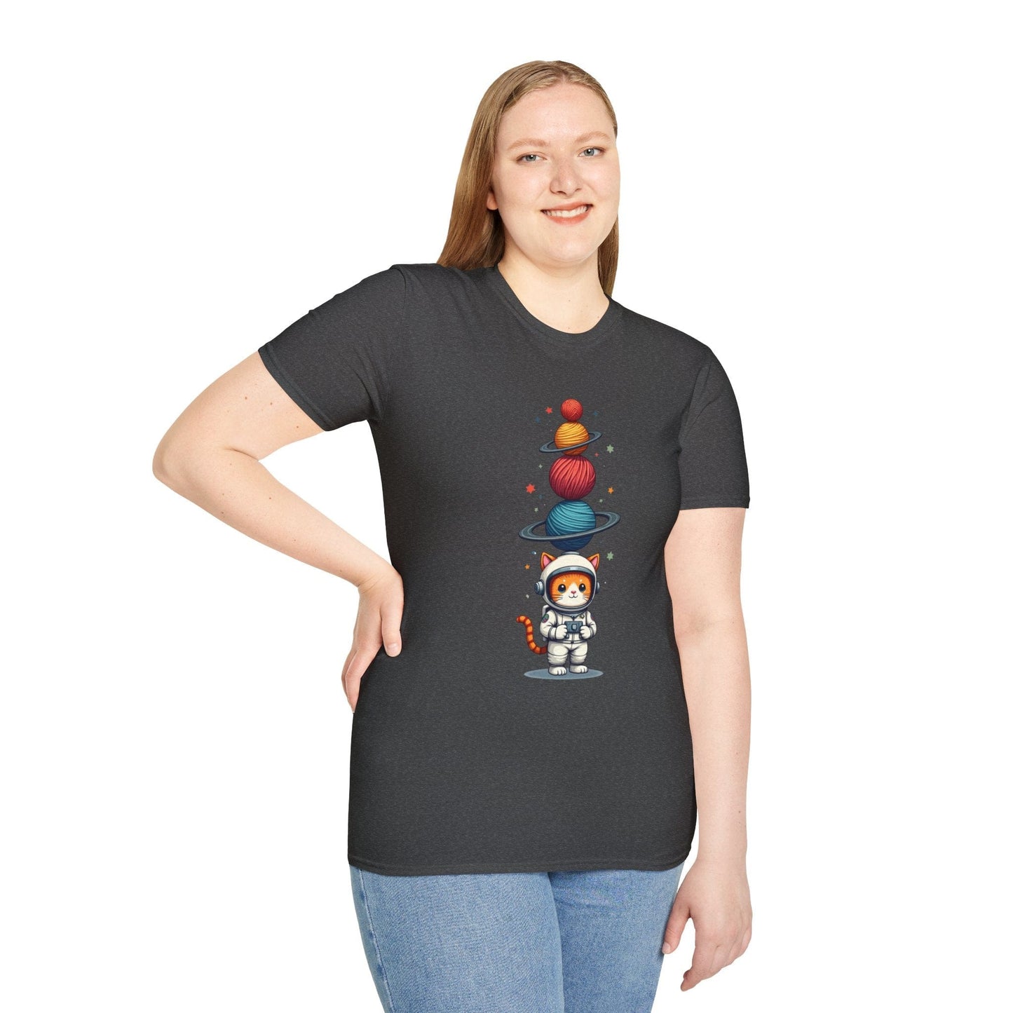 Yarniverse Explorer Cat T-Shirt