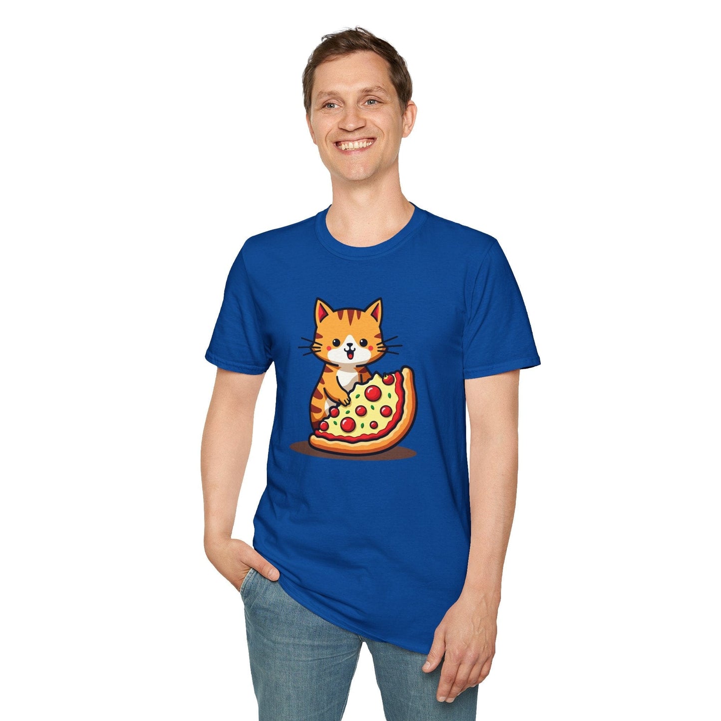 Pizza My Heart Cat T-Shirt