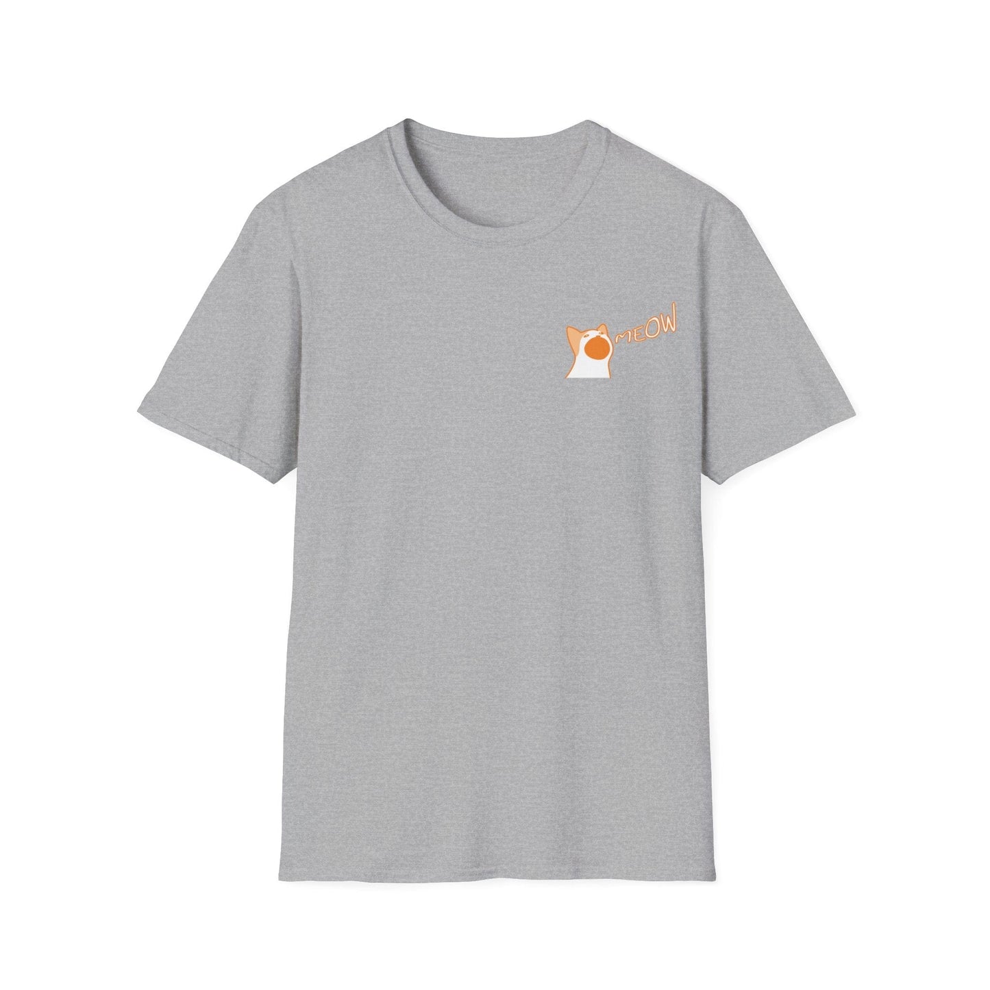 Big Meow Energy Orange Cat T-Shirt