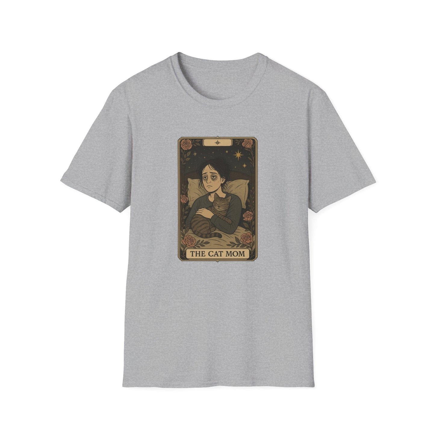 The Cat Mom Tarot Card T-Shirt