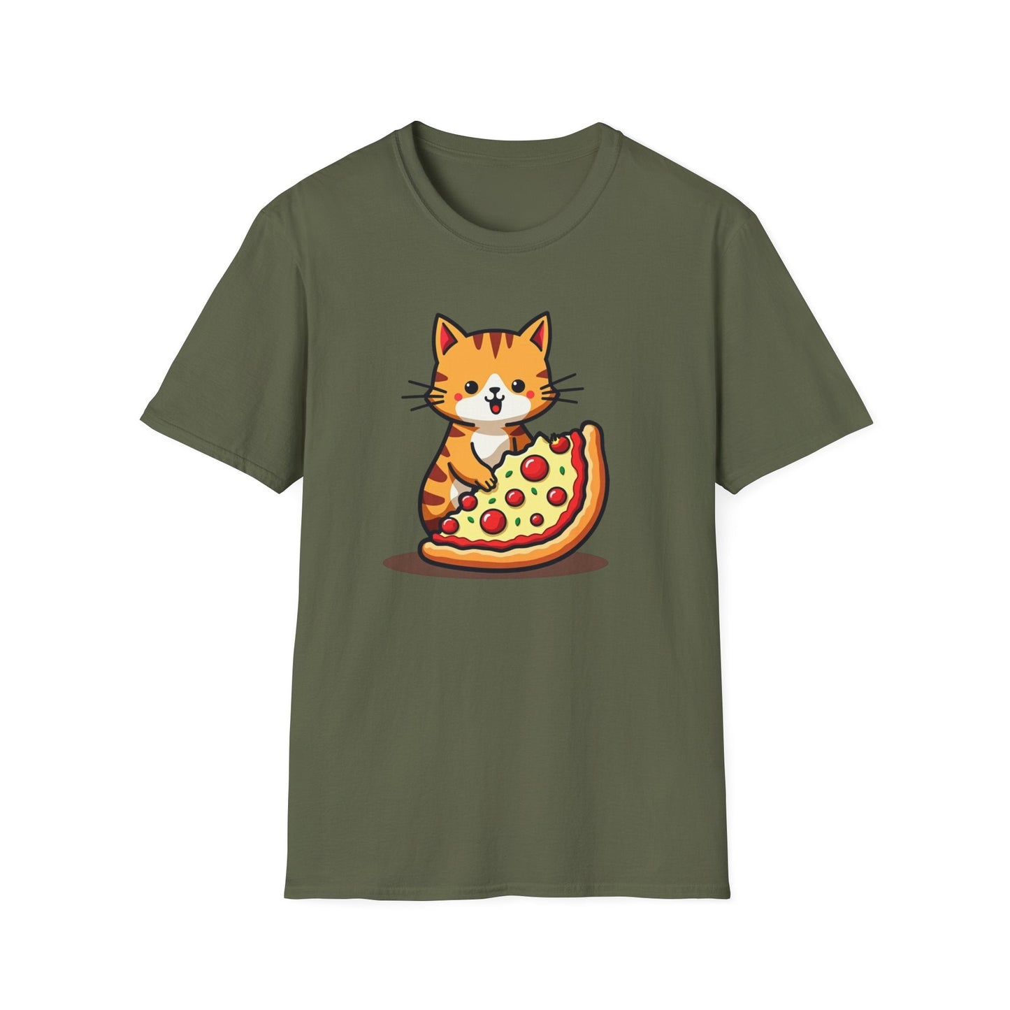 Pizza My Heart Cat T-Shirt