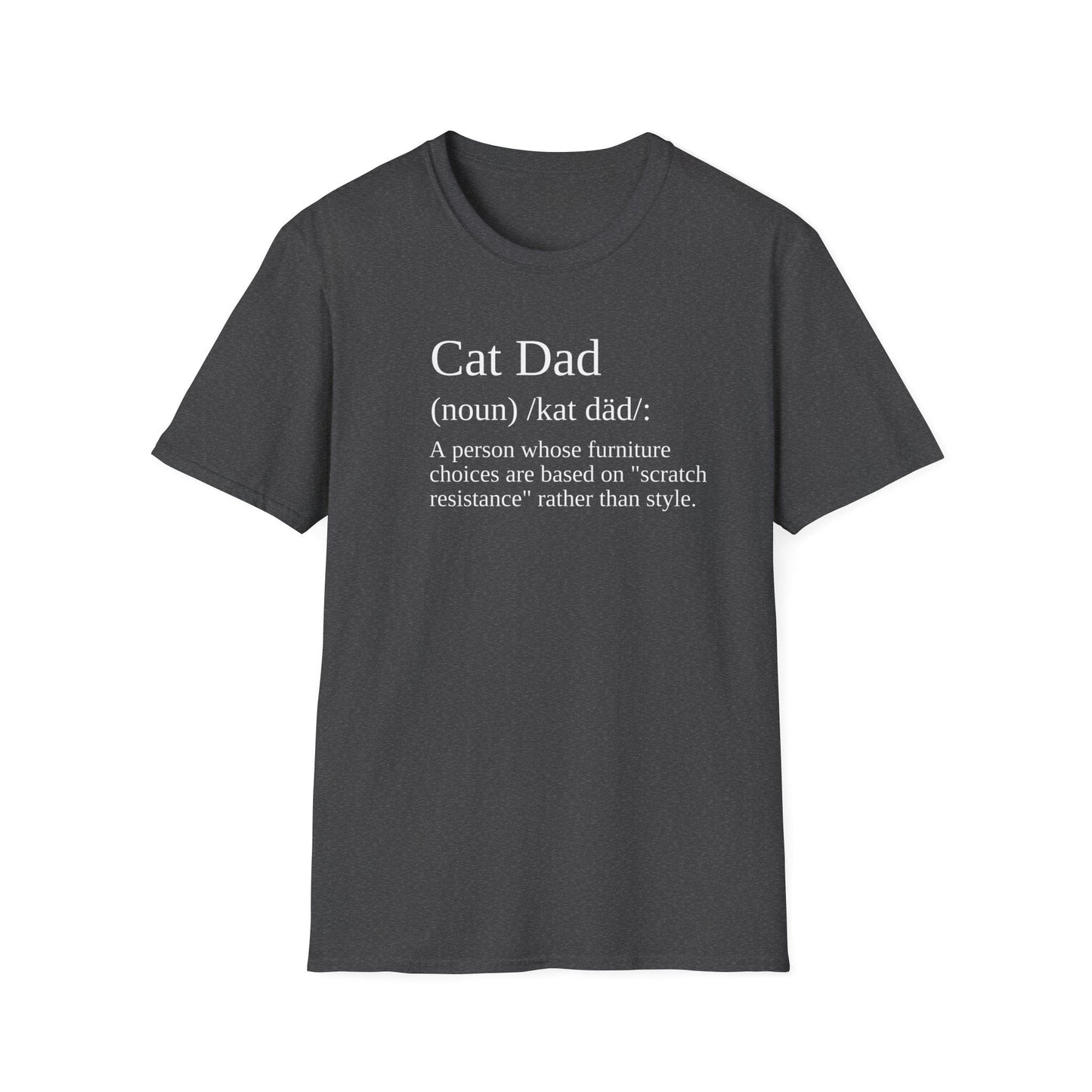 Cat Dad Definition T-Shirt