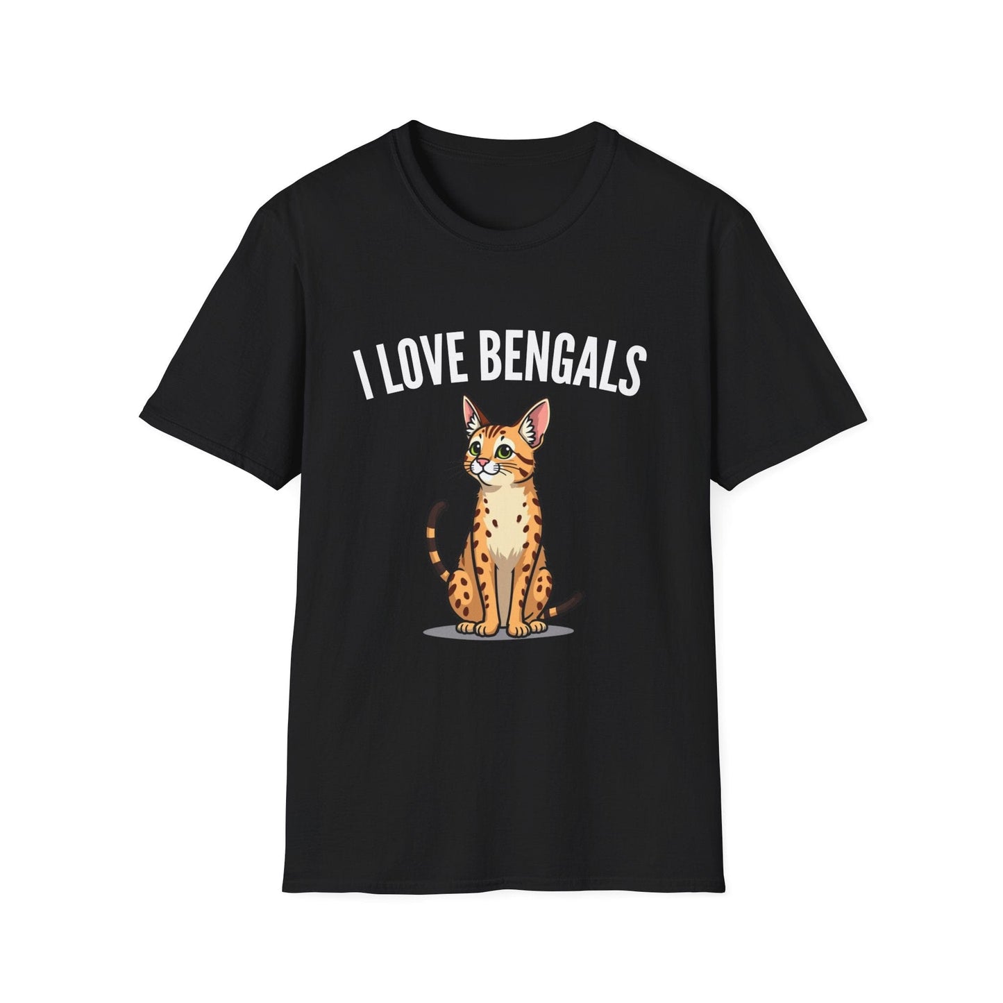 I ❤️ Bengals Cat T-Shirt