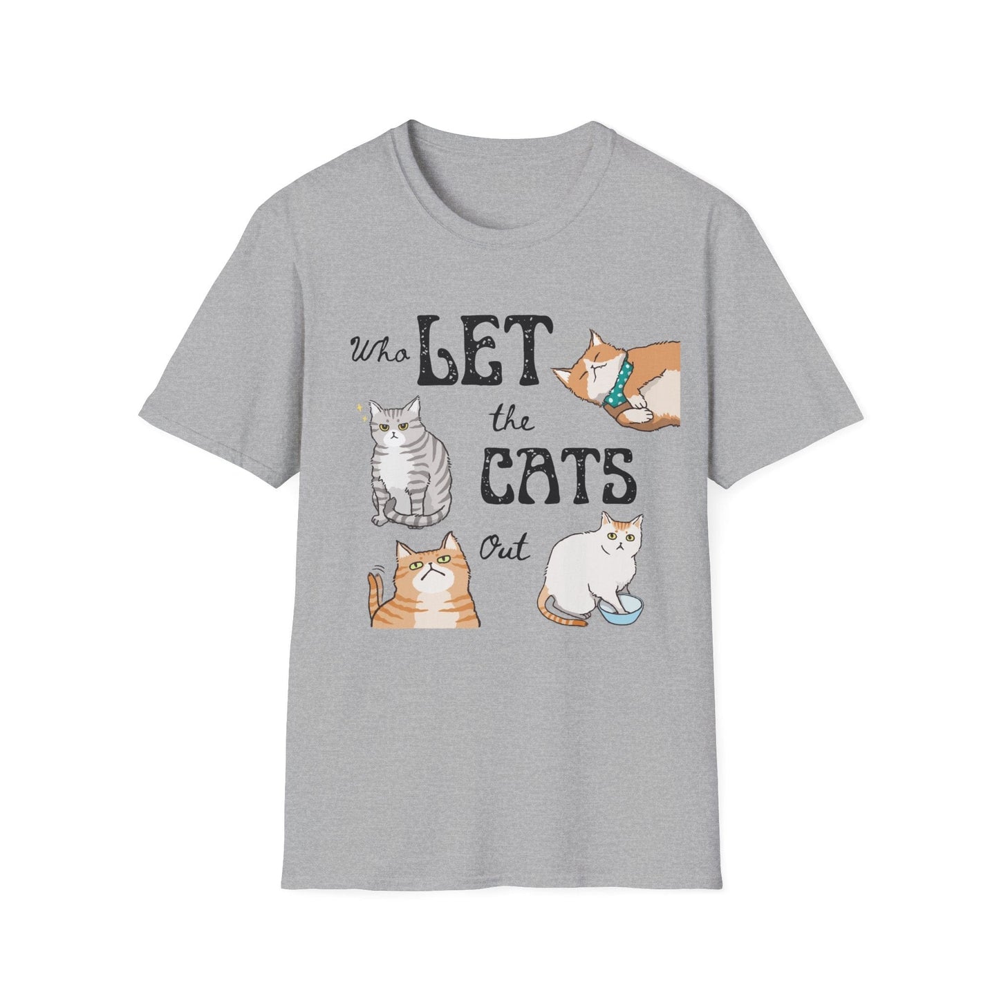 Who Let The Cats Out T-Shirt