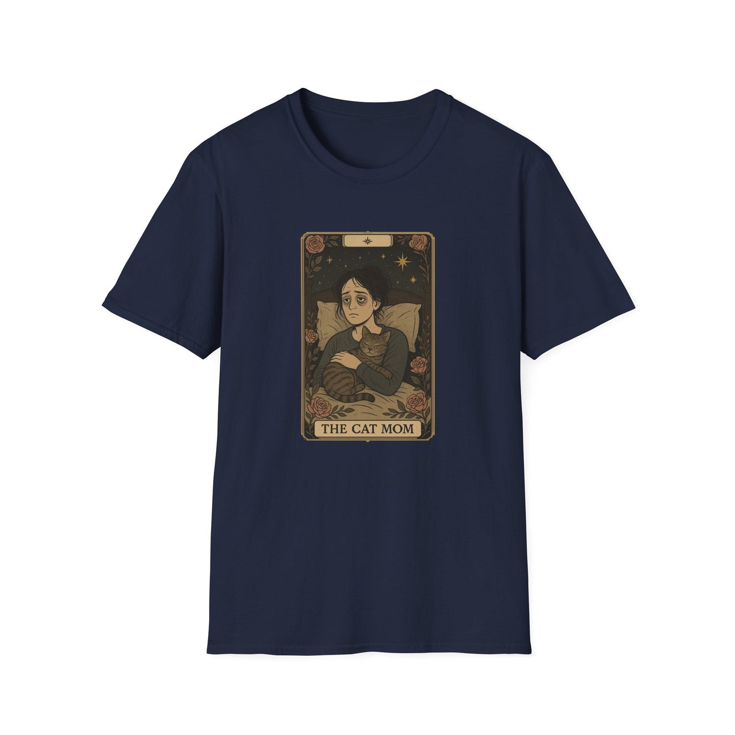 The Cat Mom Tarot Card T-Shirt