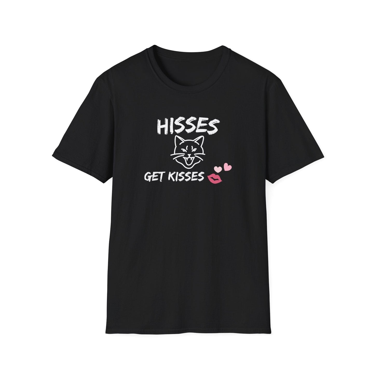 Hisses Get Kisses Cat T-Shirt