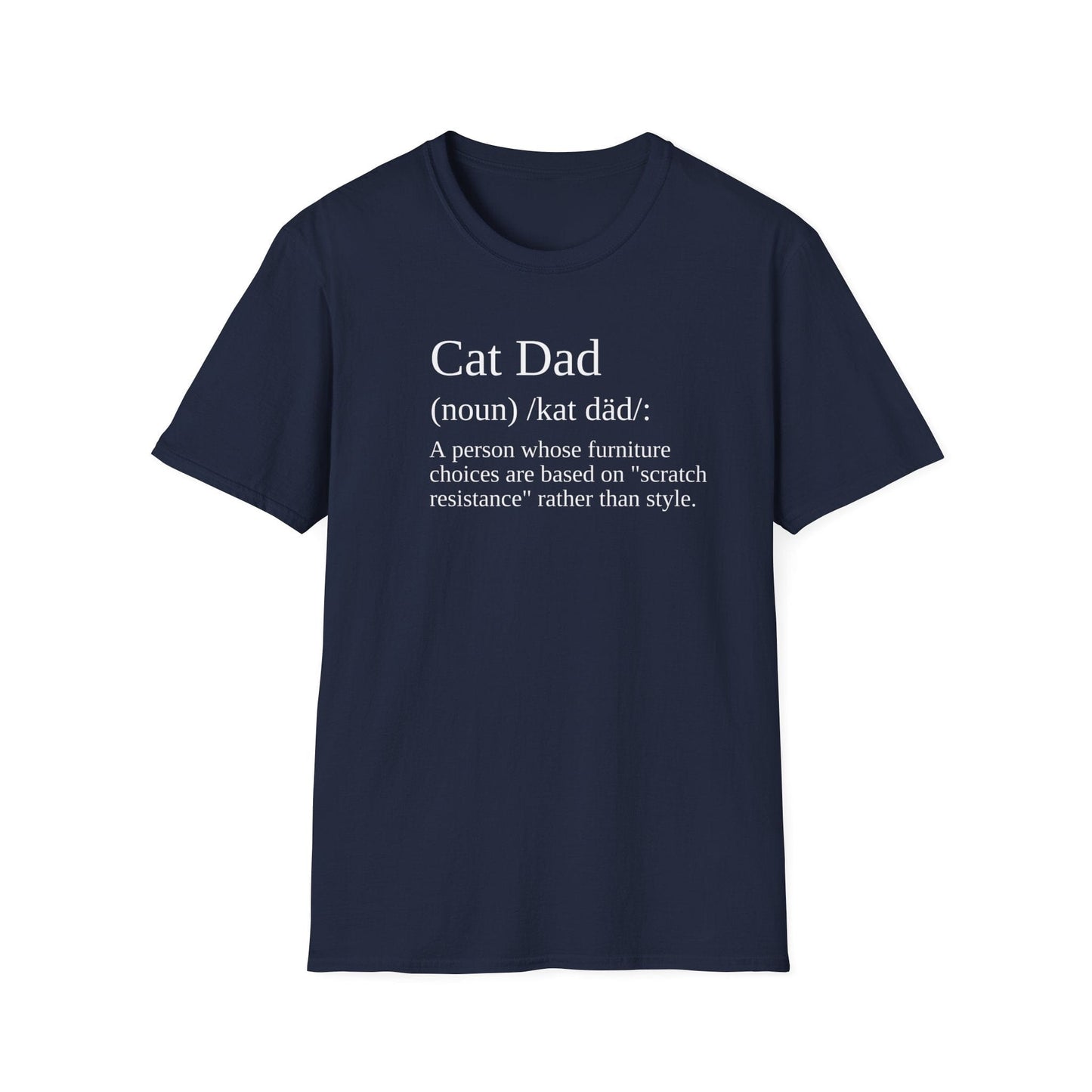 Cat Dad Definition T-Shirt
