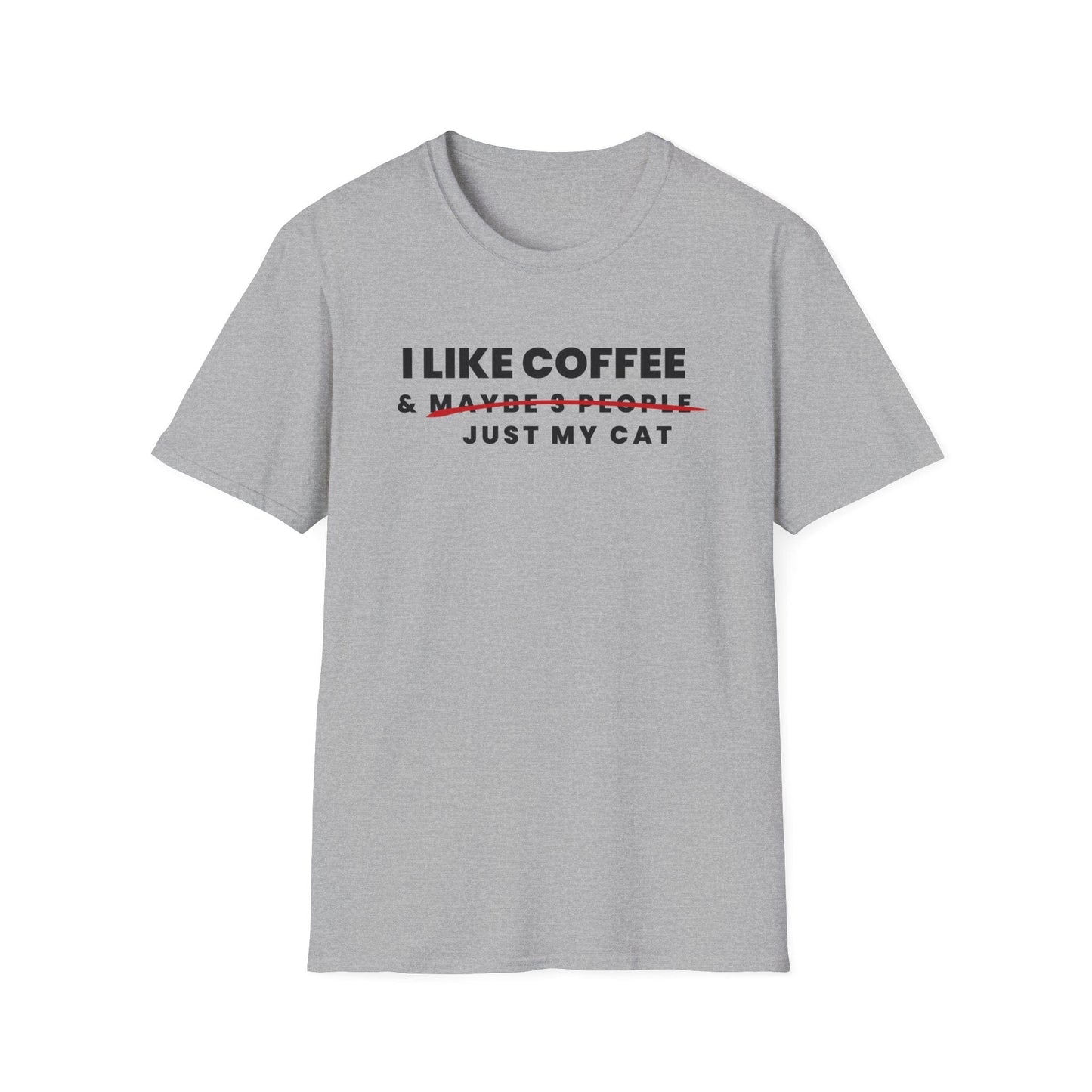 I Like Coffee & Just My Cat T-Shirt