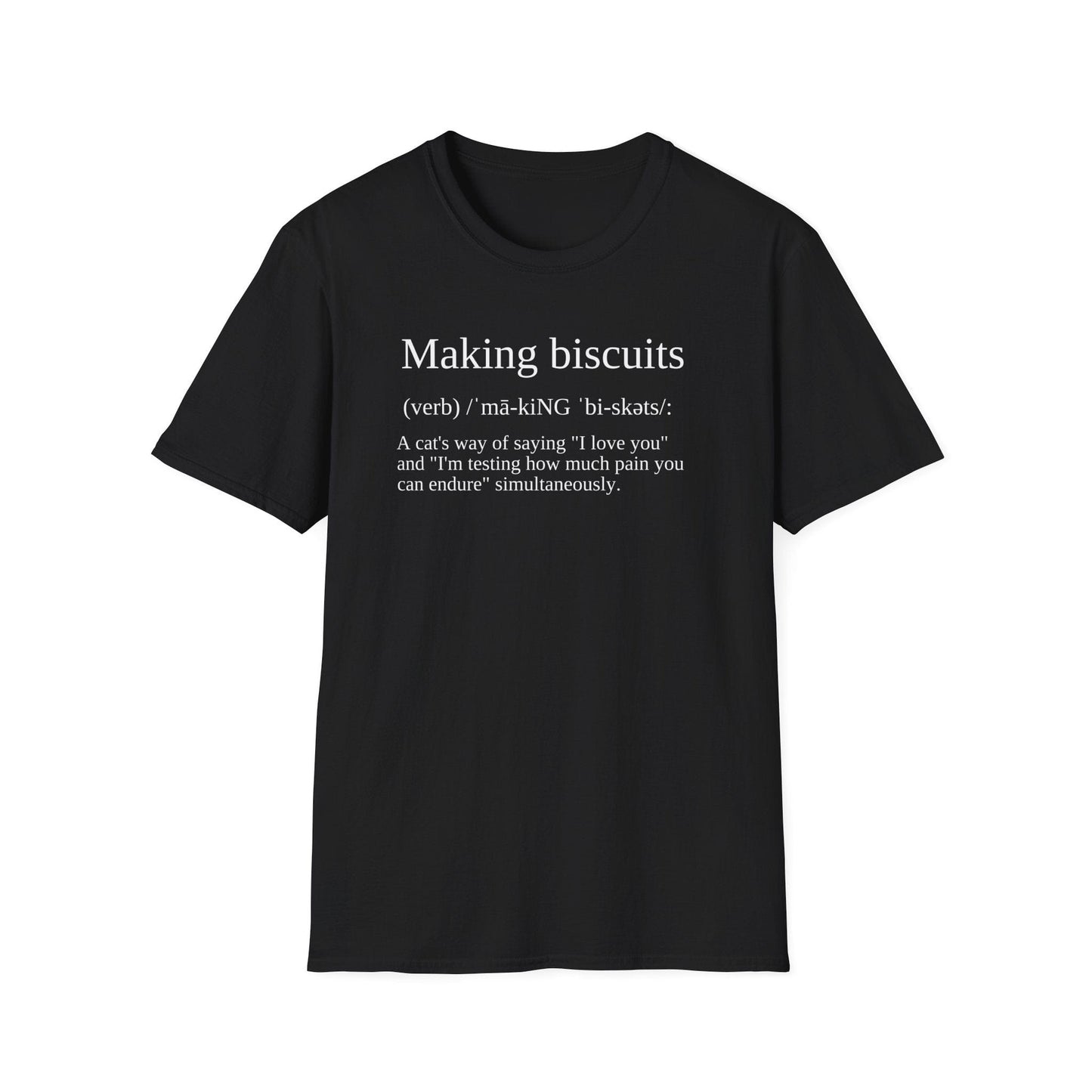Making Biscuits Cat Definition T-Shirt
