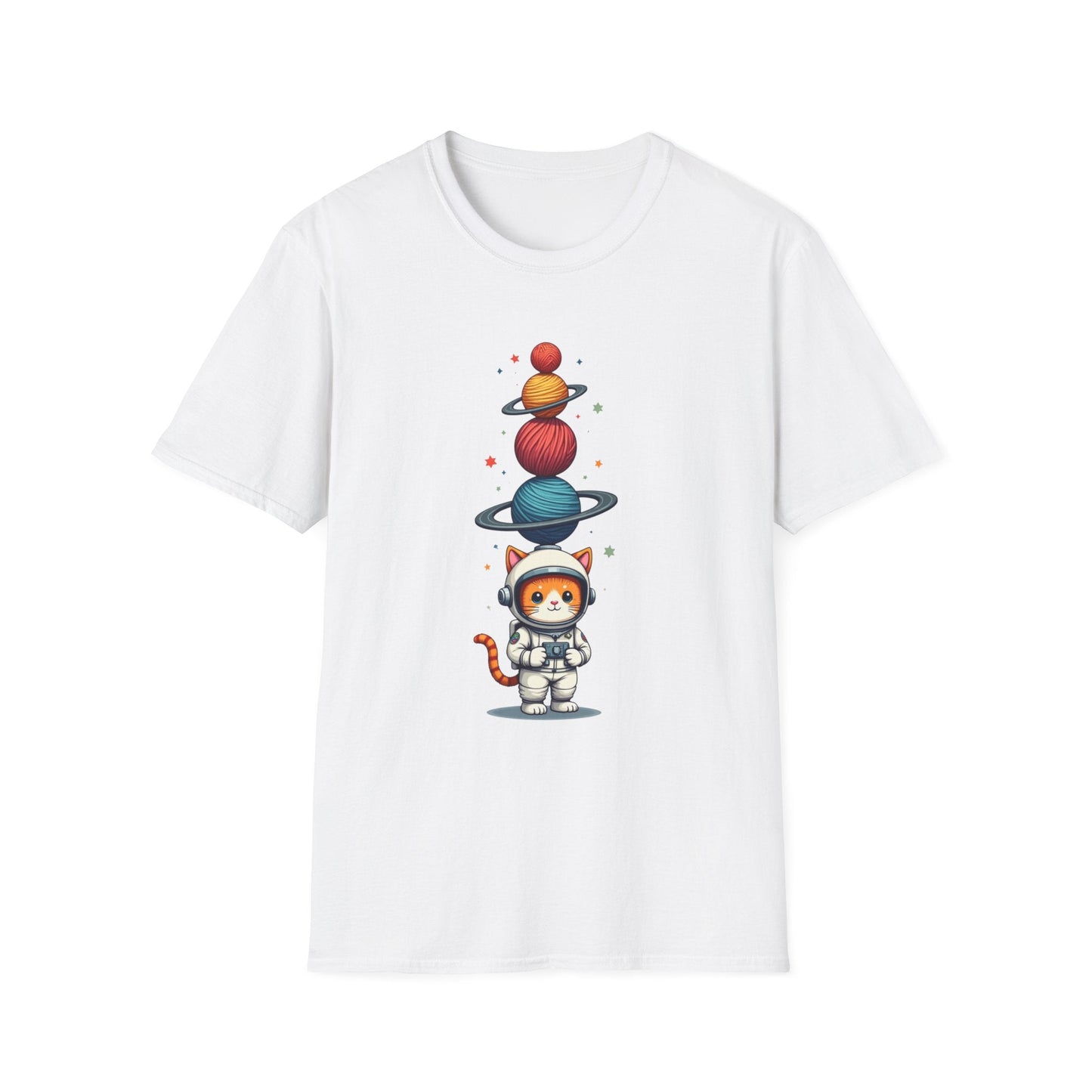 Yarniverse Explorer Cat T-Shirt