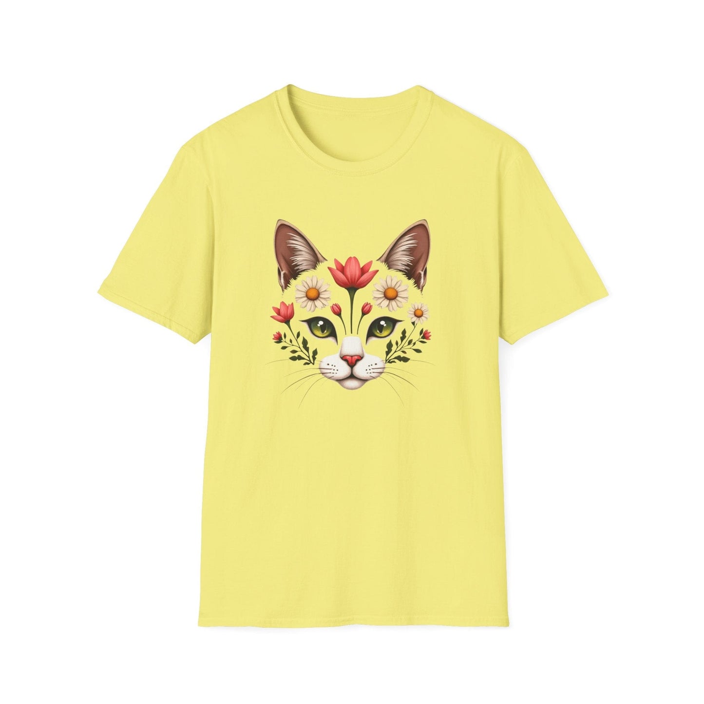 Floral Crown Kitty T-Shirt