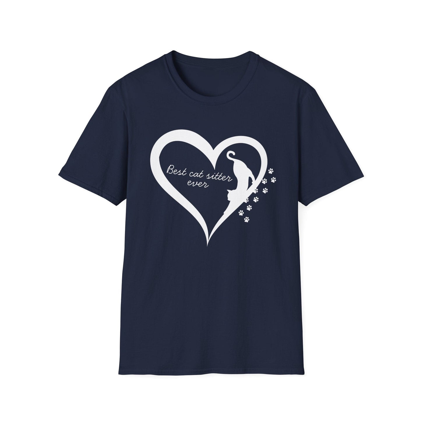 Best Cat Sitter Ever Heart T-Shirt