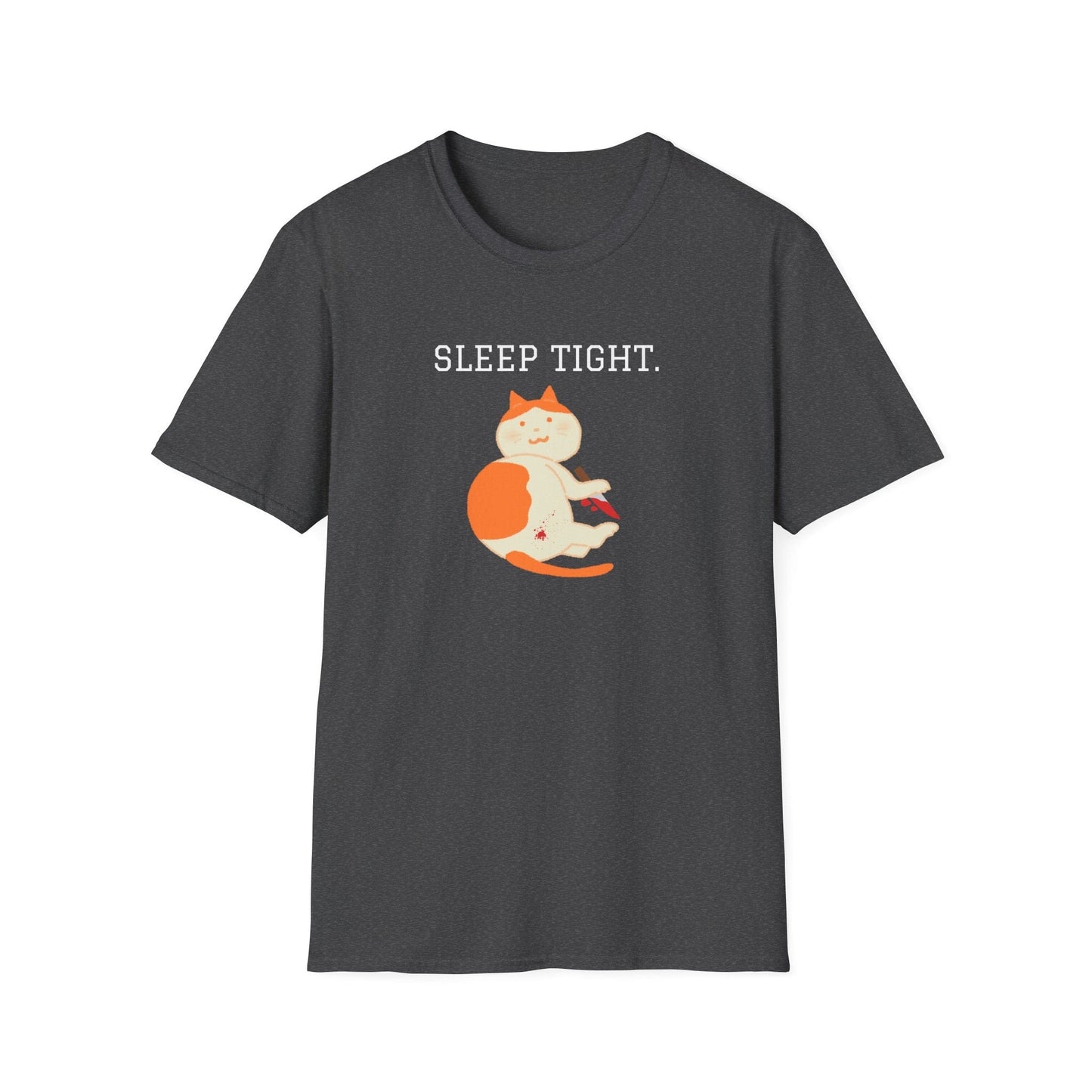 Sleep Tight Creepy Cat T-Shirt