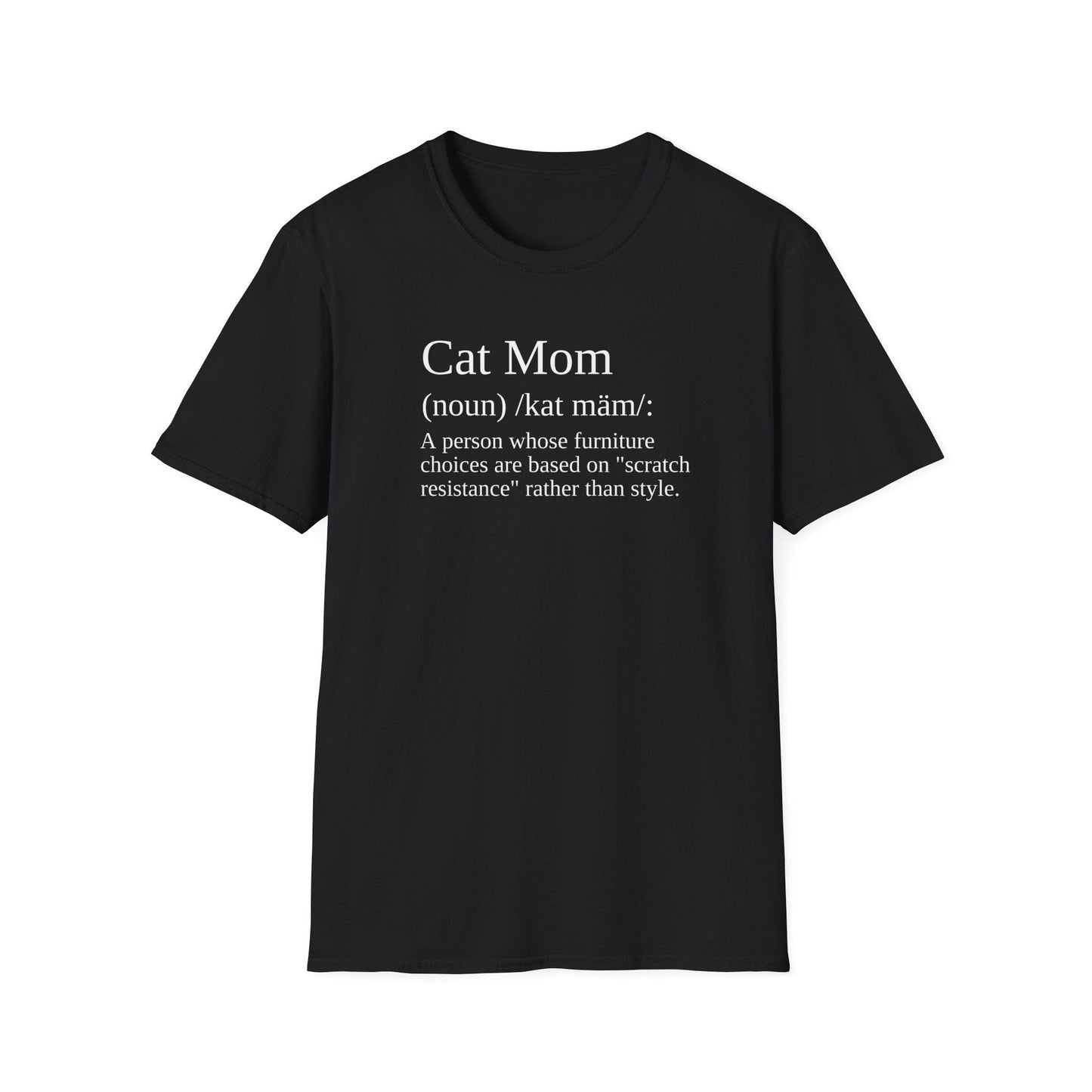 Cat Mom Definition T-Shirt