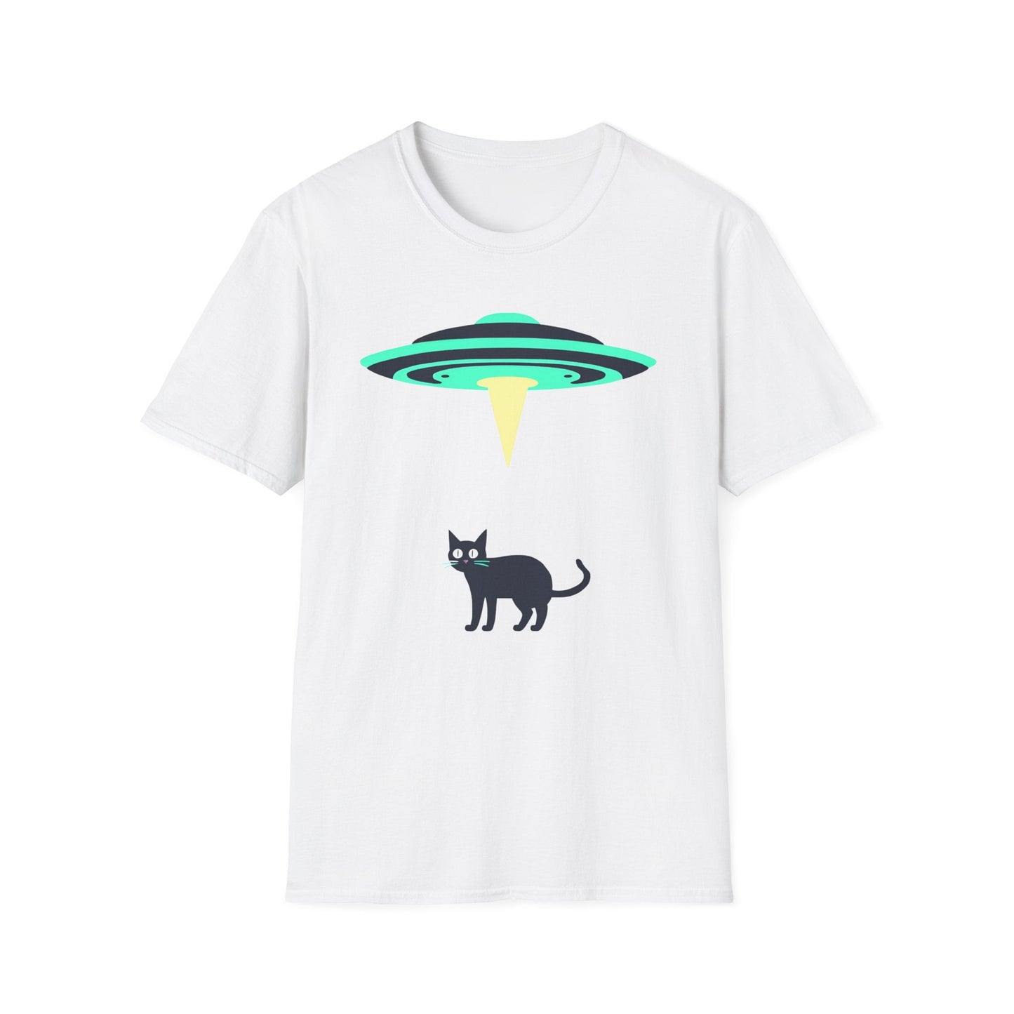 Abducted By Aliens Cat T-Shirt