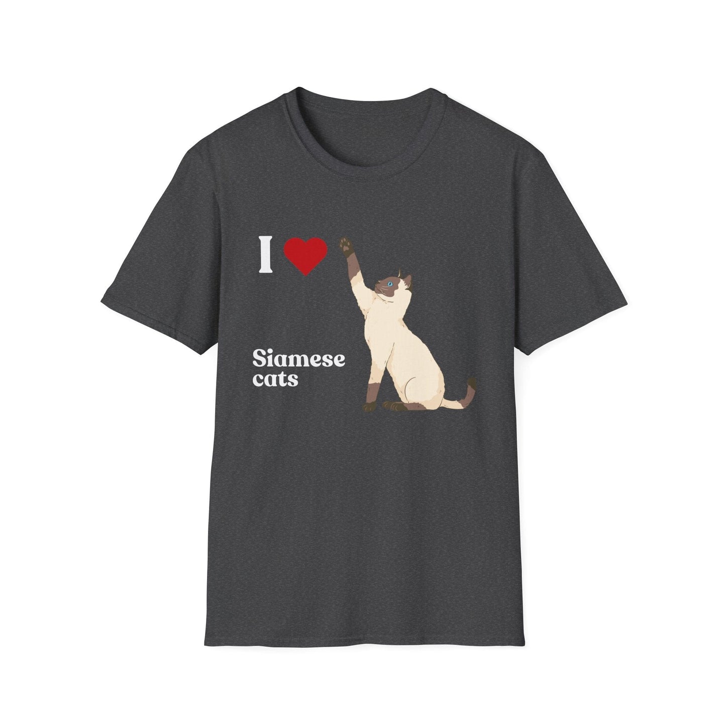 I ❤️ Siamese Cats T-Shirt