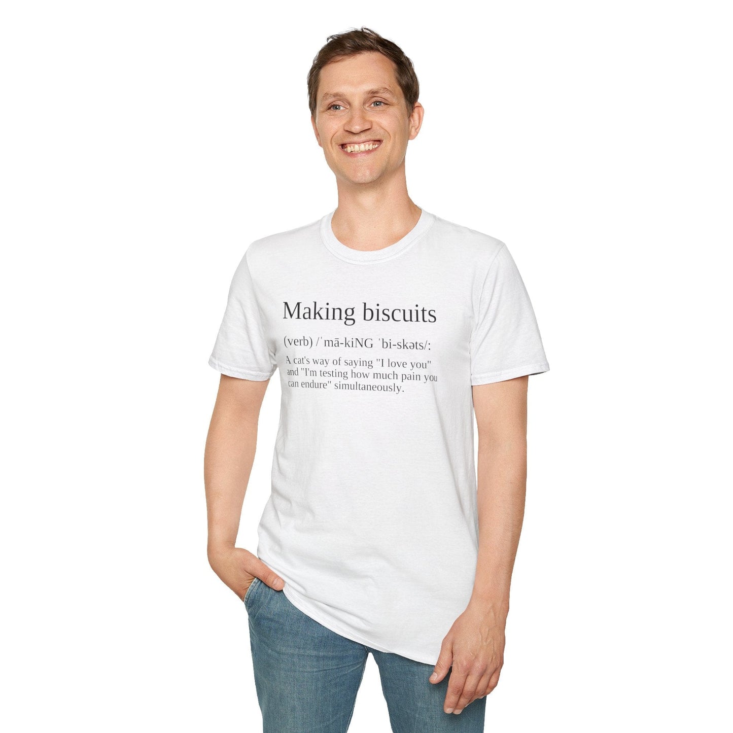 Making Biscuits Cat Definition T-Shirt