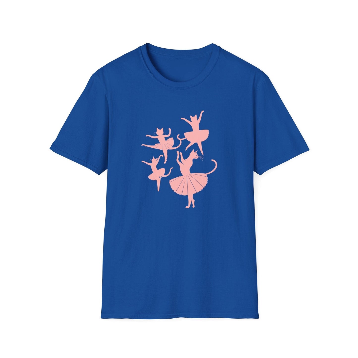 Ballet Cat Silhouette Dance T-Shirt