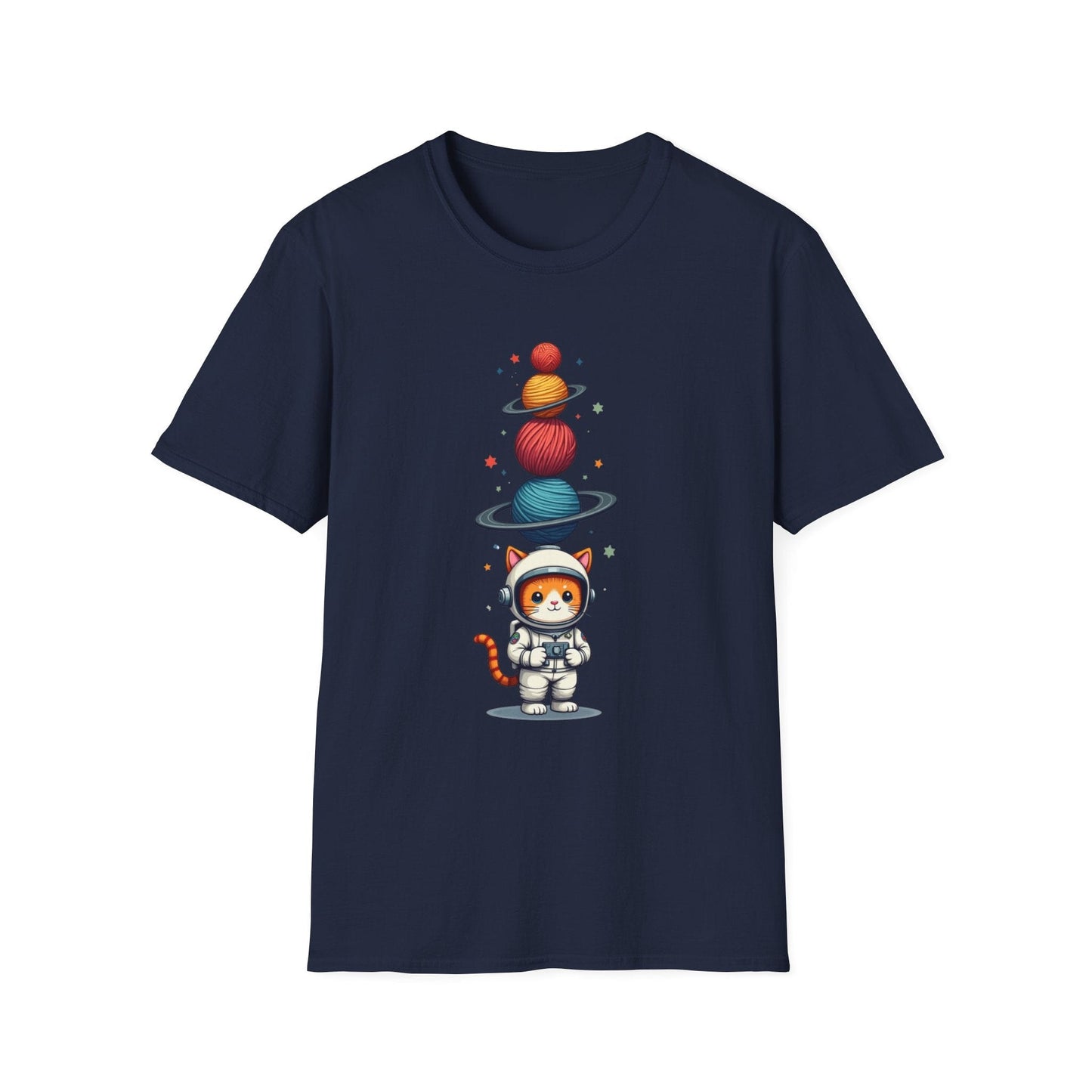 Yarniverse Explorer Cat T-Shirt