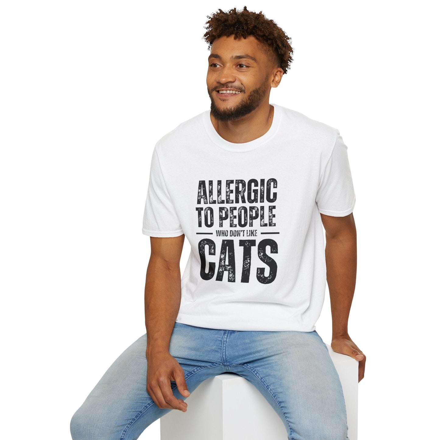 Allergic to People Who Don’t Like Cats T-Shirt