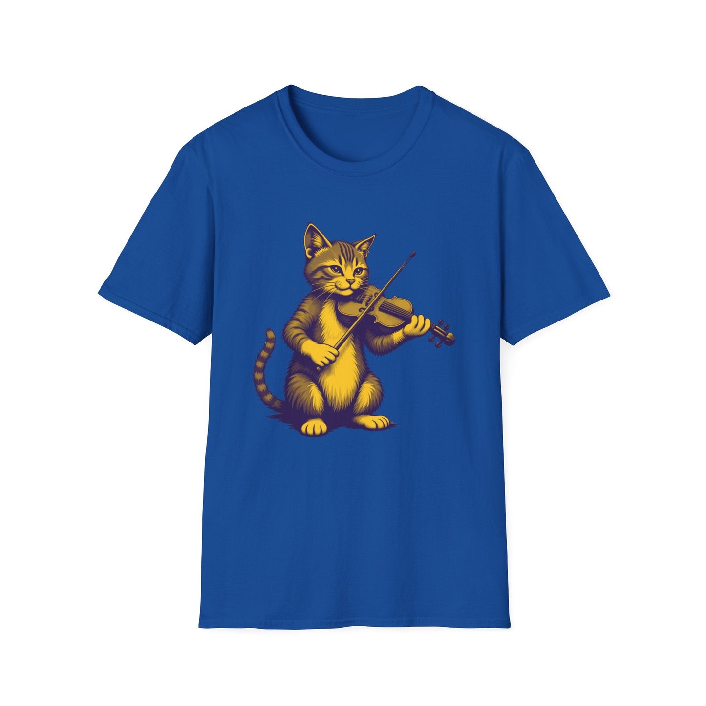Cat Fiddlin’ Violin T-Shirt