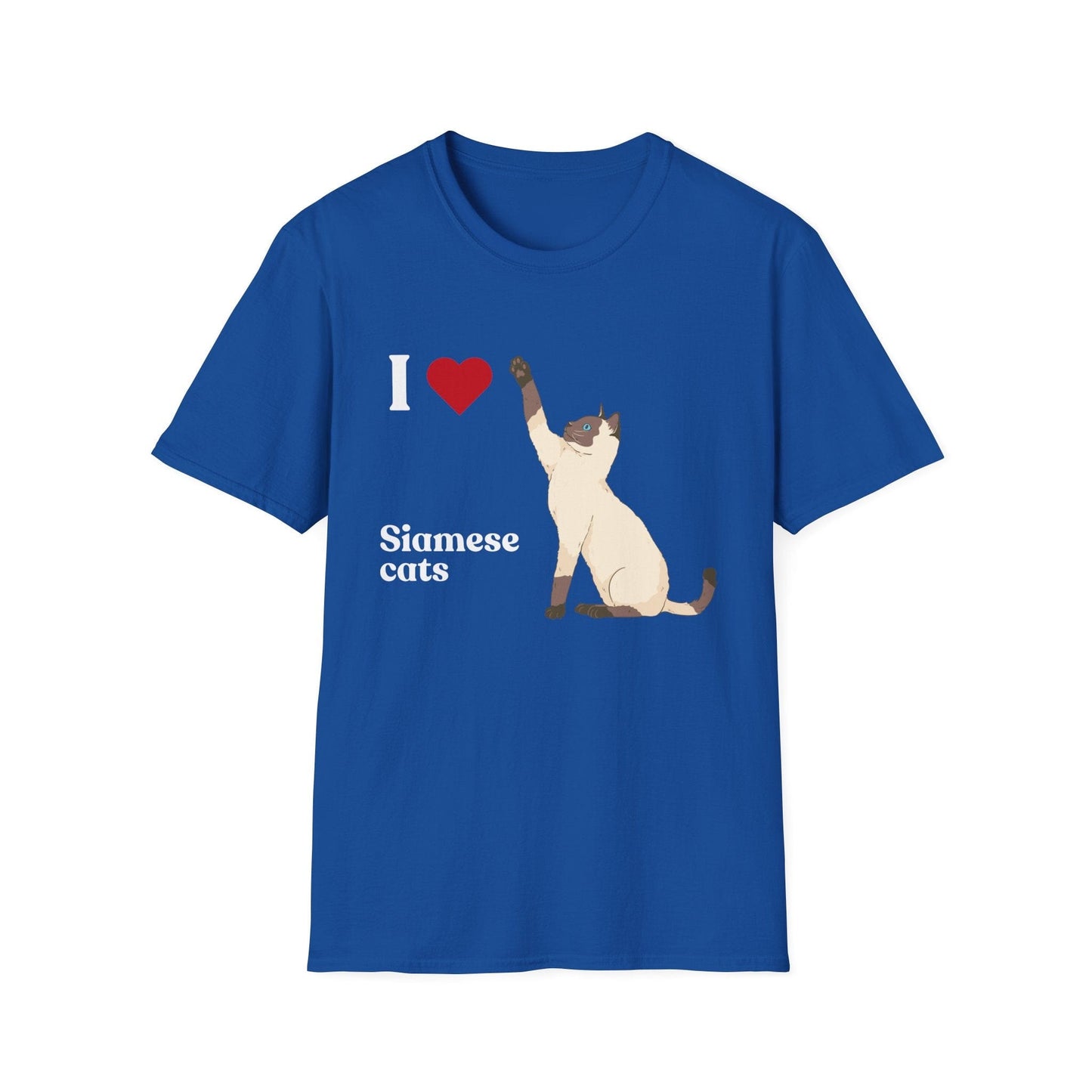 I ❤️ Siamese Cats T-Shirt