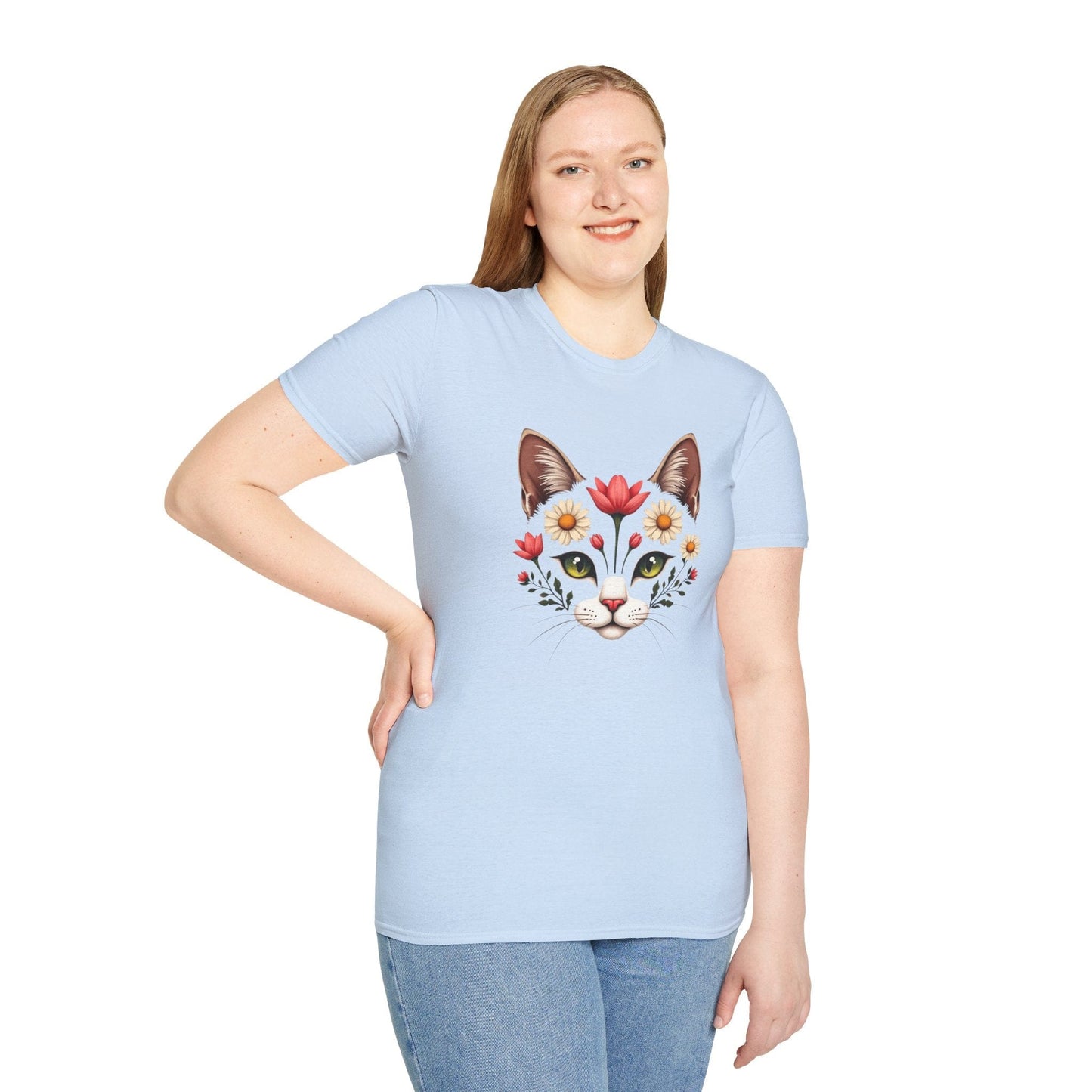 Floral Crown Kitty T-Shirt