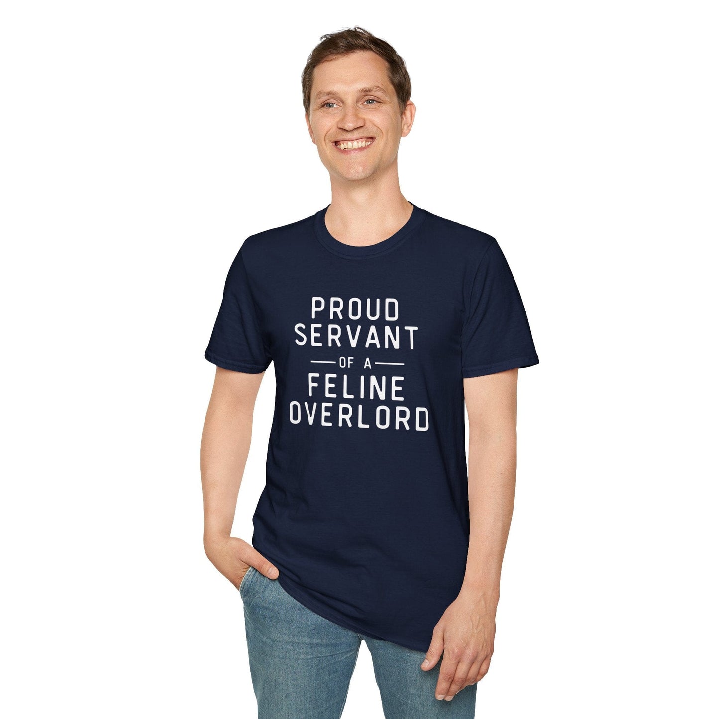 Proud Servant of a Feline Overlord T-Shirt